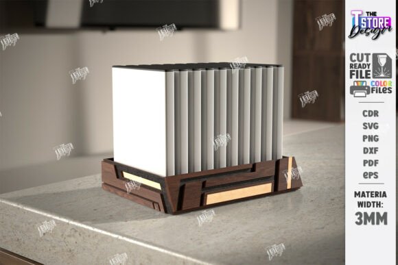 Download Wooden Game Disc Stand Laser Cut | CNC - Premium Bundle