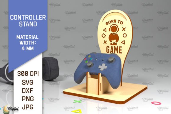 Download Controller Wooden Stand Laser Cut - Controller Collection