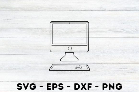 Download Computer Silhouette Svg - Silhouette Collection