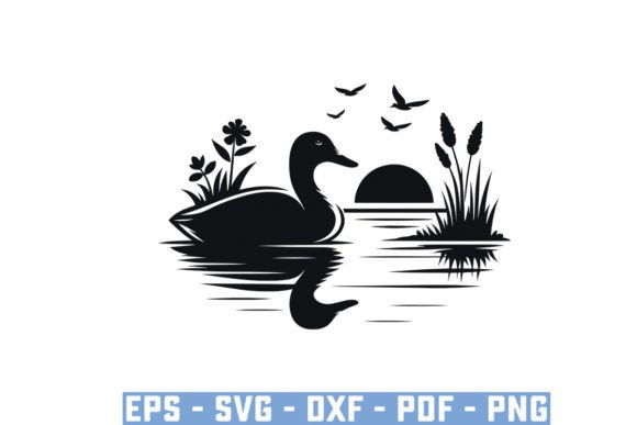 Download Flying Mallard Duck Silhouette Files Svg - Silhouette Collection