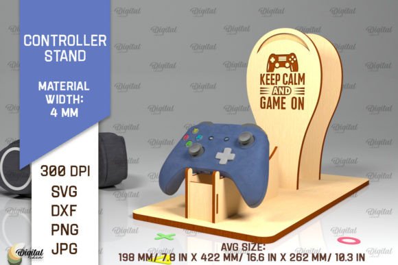 Download Controller Wooden Stand Laser Cut - Controller Collection
