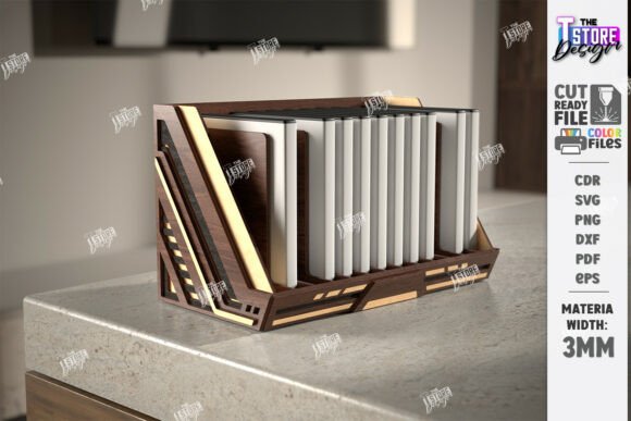 Download Wooden Game Disc Stand Laser Cut | CNC - Premium Resources