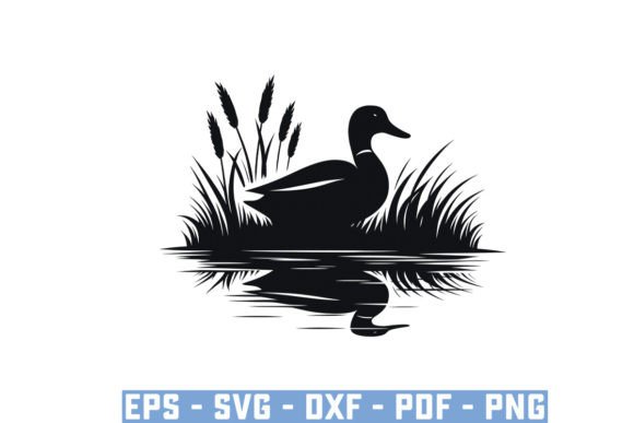 Download Flying Mallard Duck Silhouette Files Svg - Silhouette Collection